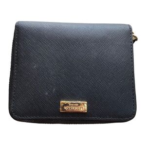 Kate Spade Black Wallet with Gold Accent